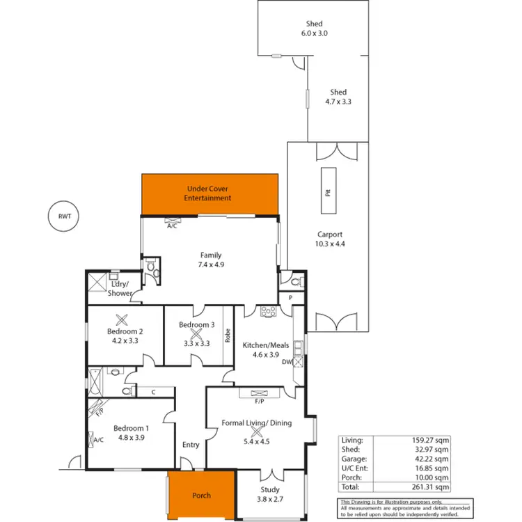 Floorplan of Homely house listing, 14 Audley Avenue, Prospect SA 5082