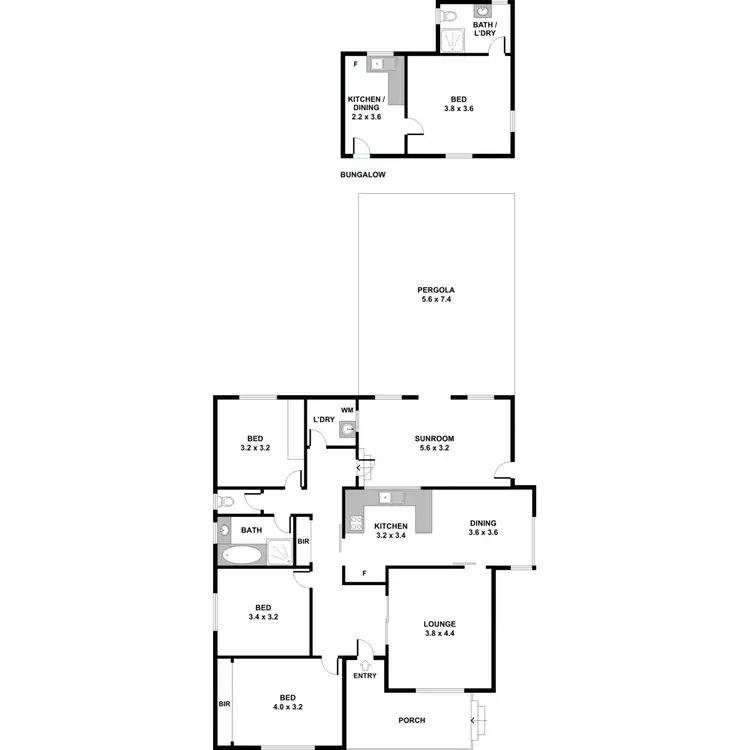 Floorplan of Homely house listing, 97 Cumberland Street, Sunshine North VIC 3020