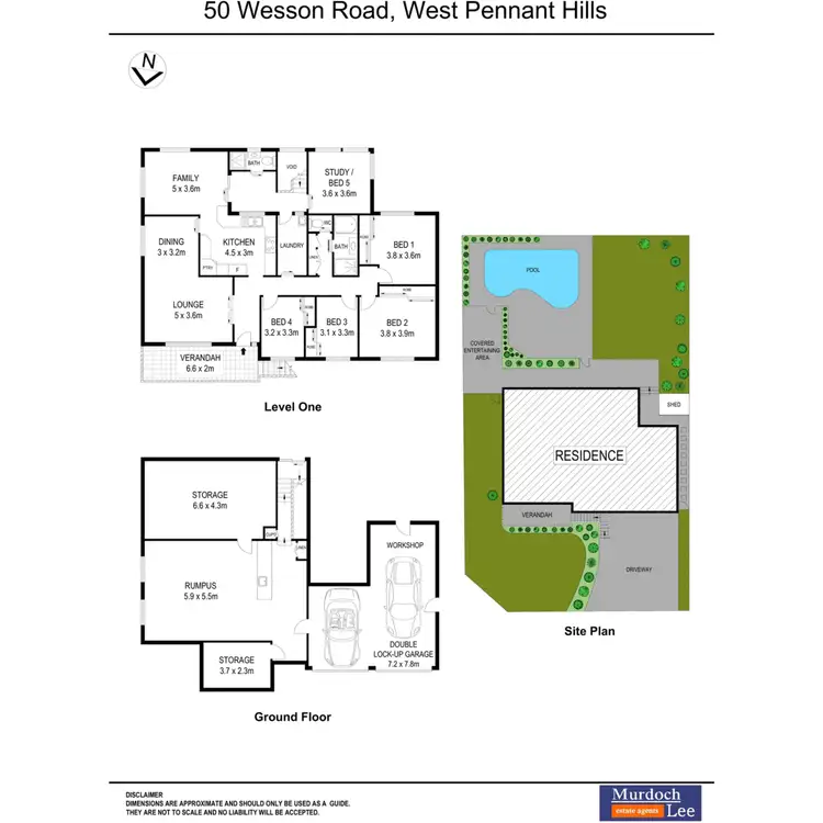 Floorplan of Homely house listing, 50 Wesson Road, West Pennant Hills NSW 2125