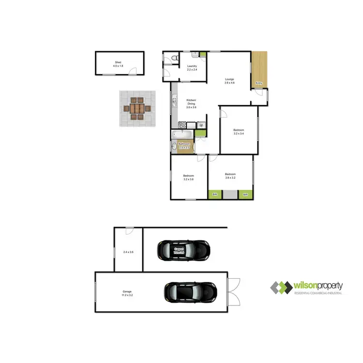 Floorplan of Homely house listing, 19 Gilwell Avenue, Traralgon VIC 3844
