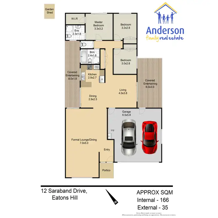 Floorplan of Homely house listing, 12 Saraband Drive, Eatons Hill QLD 4037