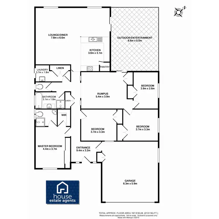 Floorplan of Homely house listing, 44 Diosma Drive, Highfields QLD 4352