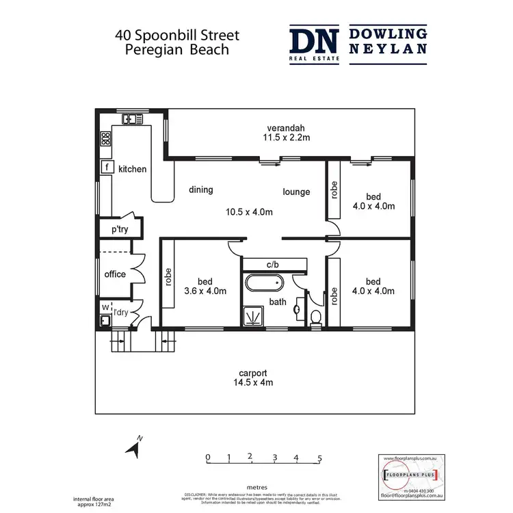 Floorplan of Homely house listing, 40 Spoonbill Street, Peregian Beach QLD 4573