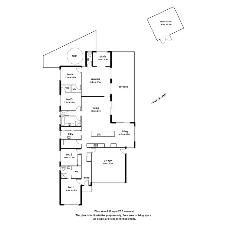 Floorplan of Homely house listing, 10 Kookaburra Court, Gembrook VIC 3783