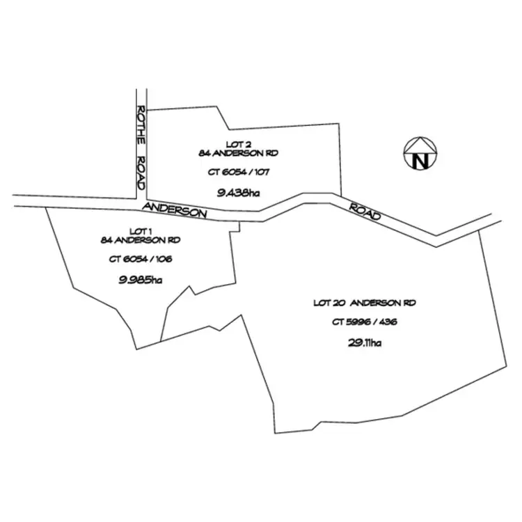 Floorplan of Homely rural property listing, Lot 2, 84 Anderson Road, Echunga SA 5153
