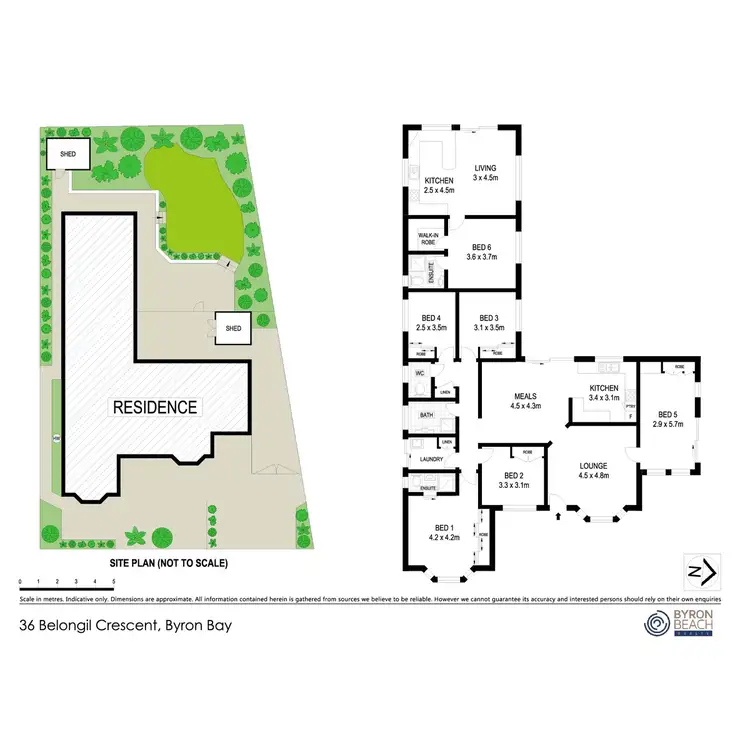 Floorplan of Homely house listing, 36 Belongil Crescent, Byron Bay NSW 2481