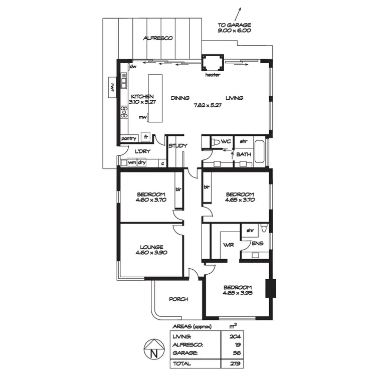 Floorplan of Homely house listing, 9 Seaton Avenue, Hazelwood Park SA 5066