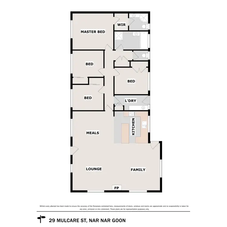 Floorplan of Homely house listing, 29 Mulcare Street, Nar Nar Goon VIC 3812