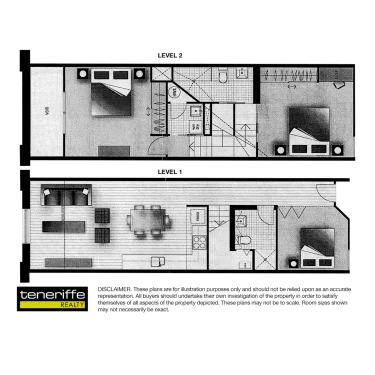 Floorplan of Homely apartment listing, 36 Vernon Terrace, Teneriffe QLD 4005