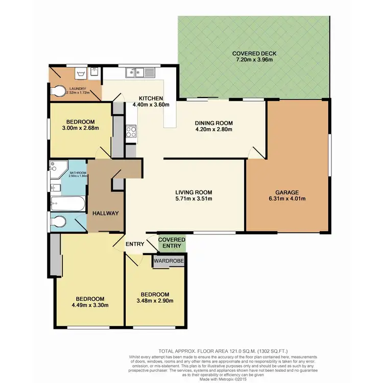 Floorplan of Homely house listing, 21 Greenwood Avenue, Berkeley Vale NSW 2261