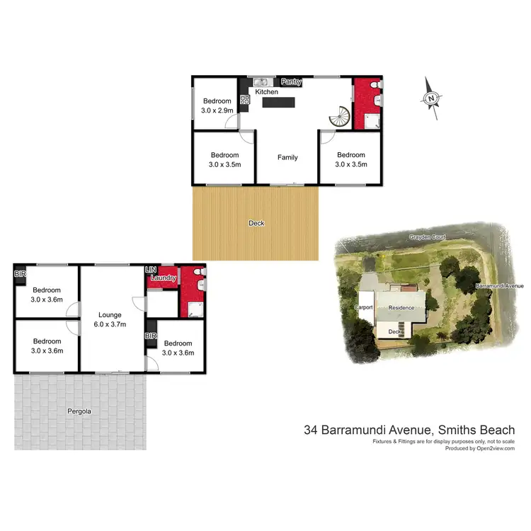 Floorplan of Homely house listing, 34 Barramundi Avenue, Smiths Beach VIC 3922