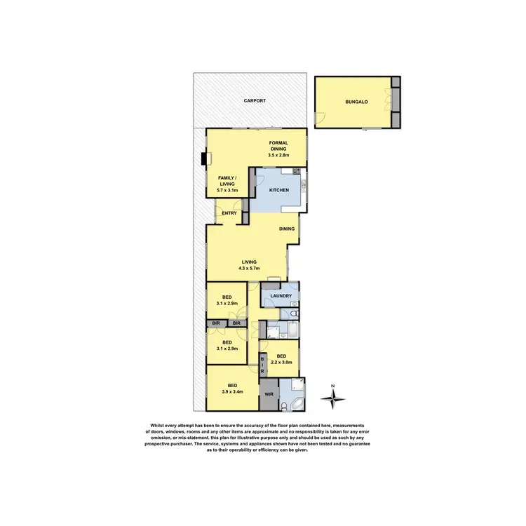 Floorplan of Homely house listing, 170 Bushbys Road, Barongarook VIC 3249
