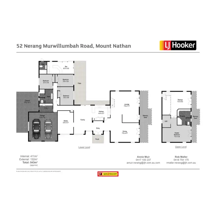 Floorplan of Homely house listing, 52 Nerang Murwillumbah Road, Mount Nathan QLD 4211
