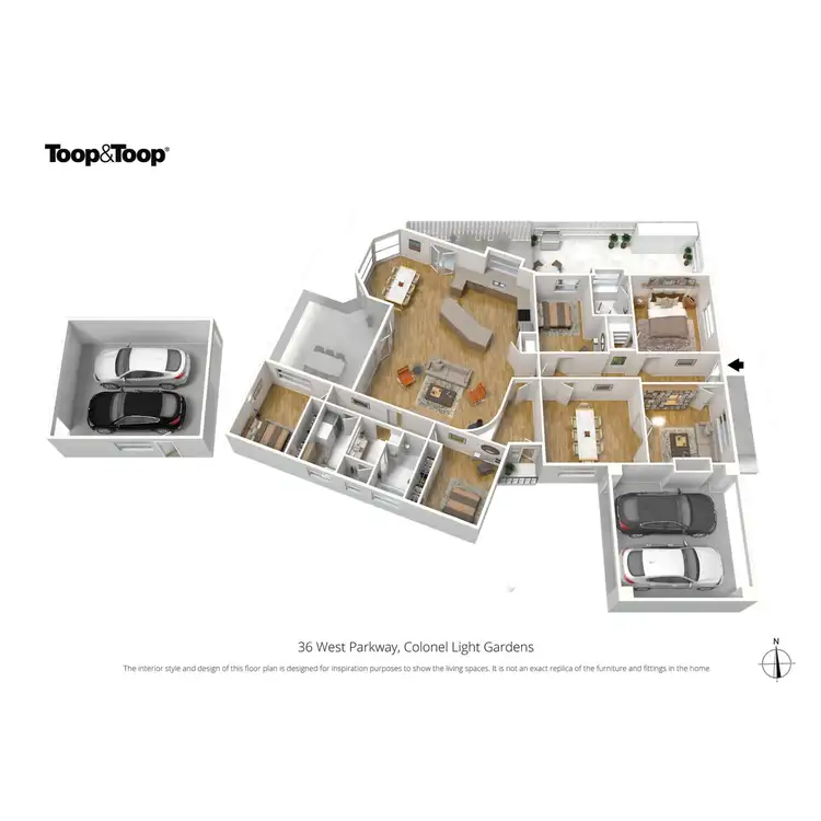 Floorplan of Homely house listing, 36 West Parkway, Colonel Light Gardens SA 5041