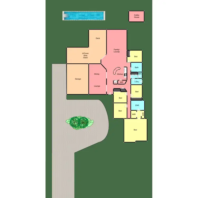 Floorplan of Homely house listing, 92 South Street, Medowie NSW 2318