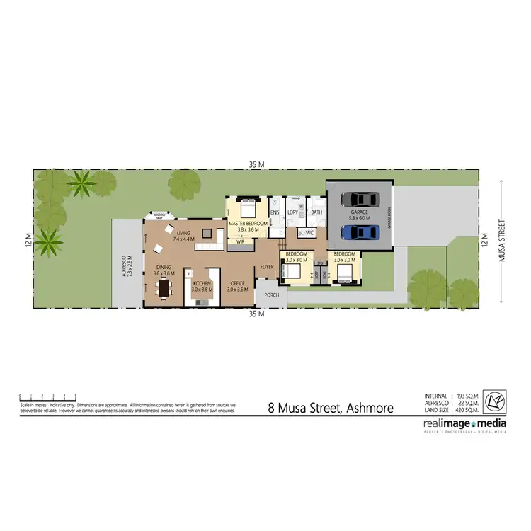 Floorplan of Homely house listing, 8 Musa Street, Ashmore QLD 4214