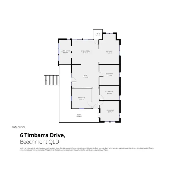 Floorplan of Homely house listing, 6-18 Timbarra Drive, Beechmont QLD 4211