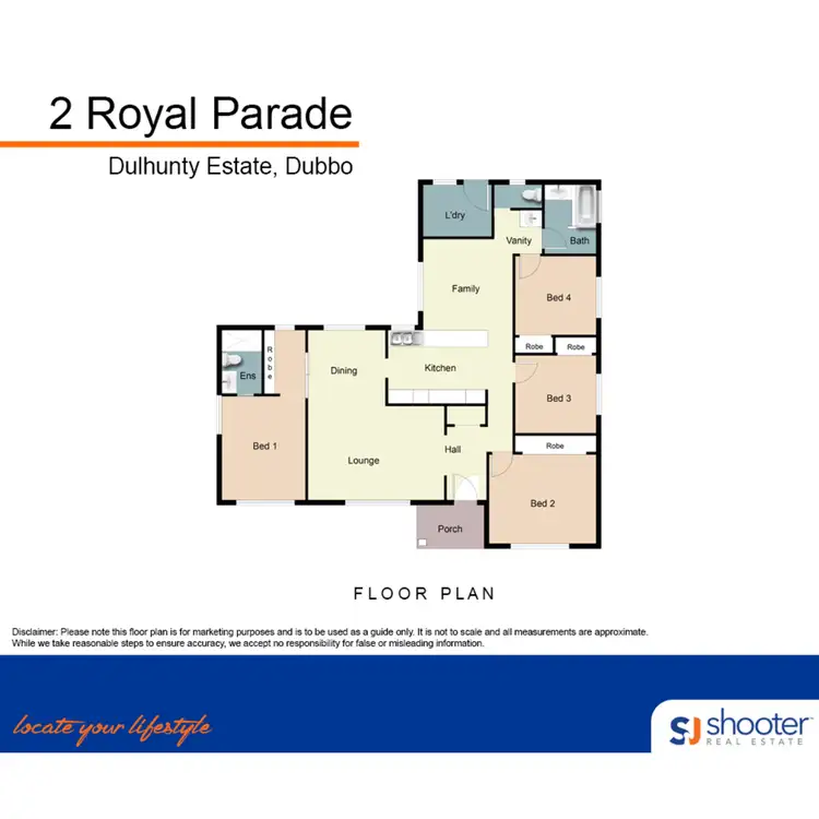 Floorplan of Homely house listing, 2 Royal Parade, Dubbo NSW 2830