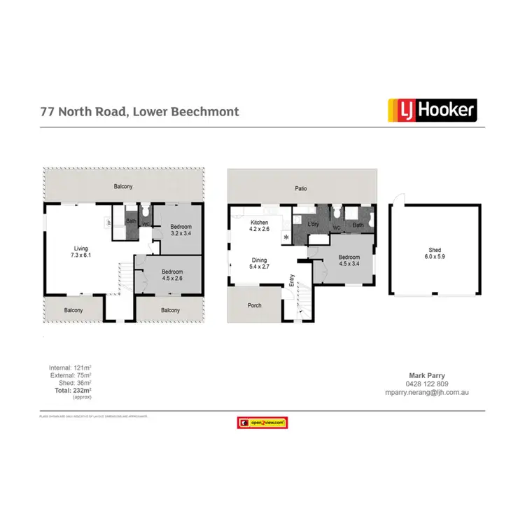 Floorplan of Homely house listing, 77 North Road, Lower Beechmont QLD 4211