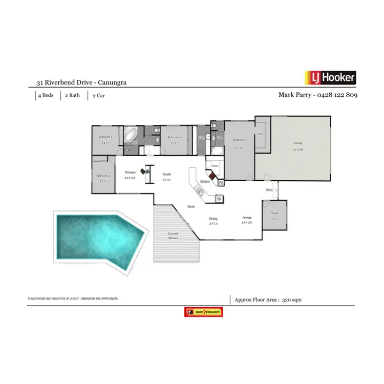 Floorplan of Homely house listing, 31 Riverbend Drive, Canungra QLD 4275