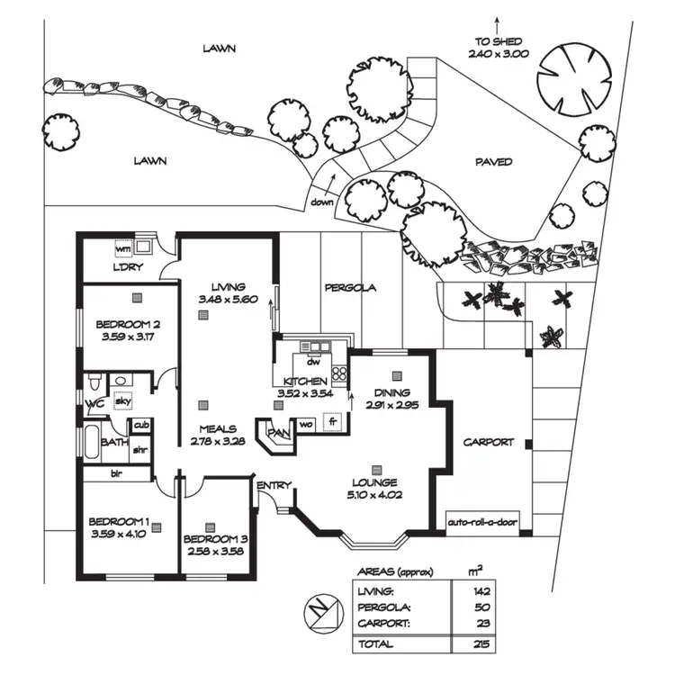 Floorplan of Homely house listing, 10 Unique Court, Golden Grove SA 5125