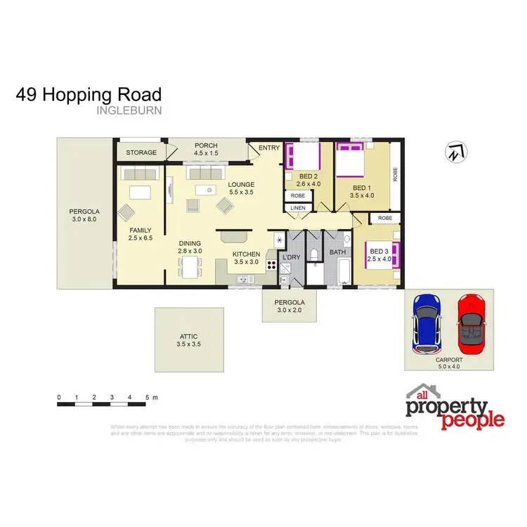 Floorplan of Homely house listing, 49 Hopping Road, Ingleburn NSW 2565
