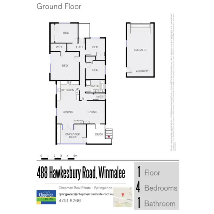 Floorplan of Homely house listing, 488 Hawkesbury Road, Winmalee NSW 2777
