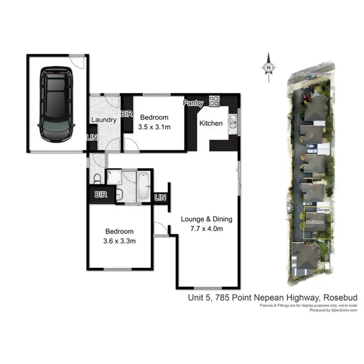 Floorplan of Homely unit listing, 5/785 Point Nepean Road, Rosebud VIC 3939