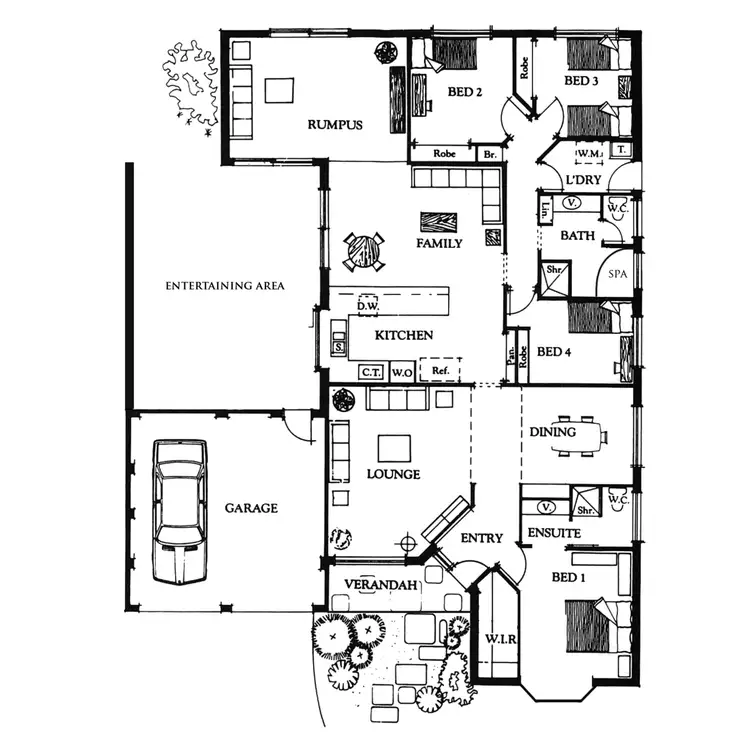 Floorplan of Homely house listing, 10 Overdale Drive, Bourkelands NSW 2650