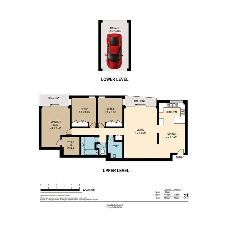 Floorplan of Homely apartment listing, 21/26 Brisbane Street, Toowong QLD 4066