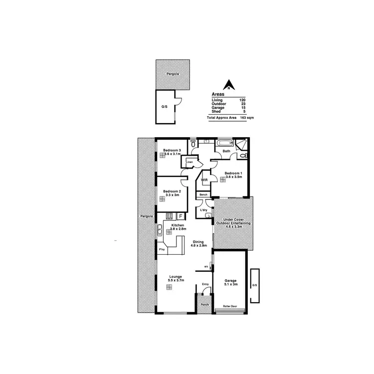 Floorplan of Homely house listing, 9 Bridgeport Close, Seaford SA 5169
