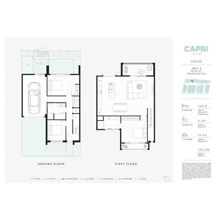Floorplan of Homely townhouse listing, 4/2 Philip Street, Mornington VIC 3931