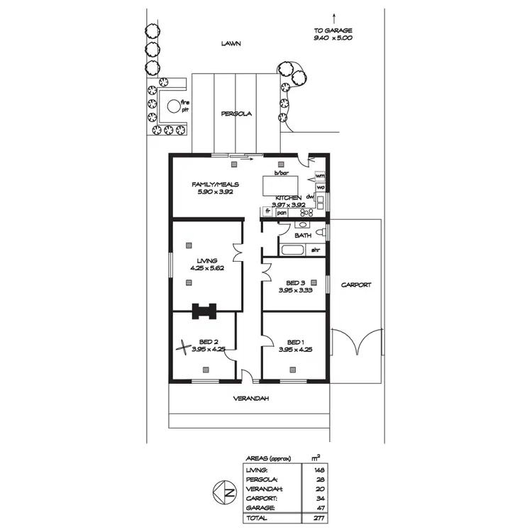 Floorplan of Homely house listing, 5 Essex Street North, Goodwood SA 5034