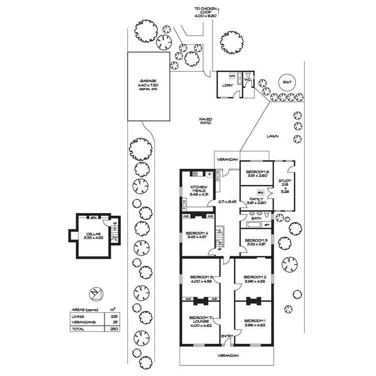 Floorplan of Homely house listing, 8 Harrow Road, College Park SA 5069