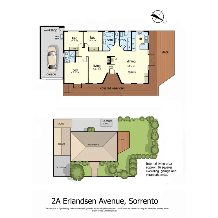 Floorplan of Homely house listing, 2a Erlandsen Avenue, Sorrento VIC 3943