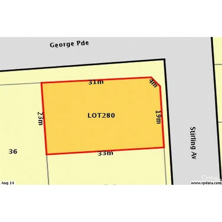 Floorplan of Homely land listing, 9 Stirling Avenue, Sellicks Beach SA 5174