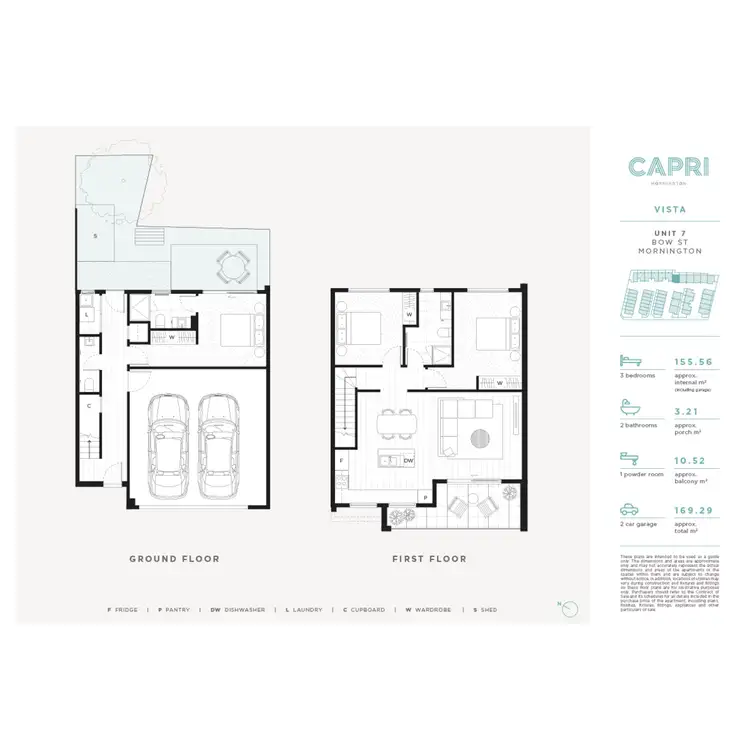 Floorplan of Homely townhouse listing, 7/2 Philip Street, Mornington VIC 3931