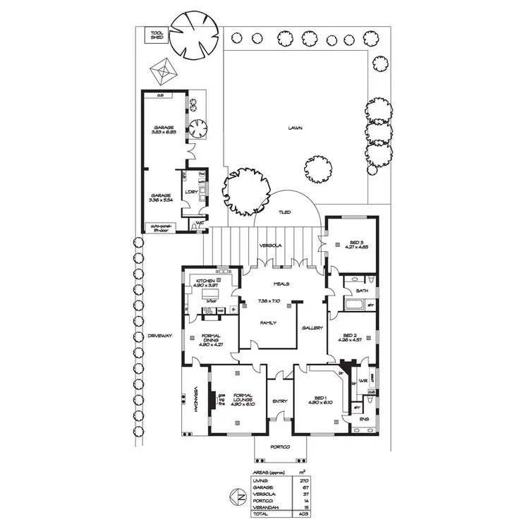 Floorplan of Homely house listing, 19 Whistler Avenue, Unley Park SA 5061
