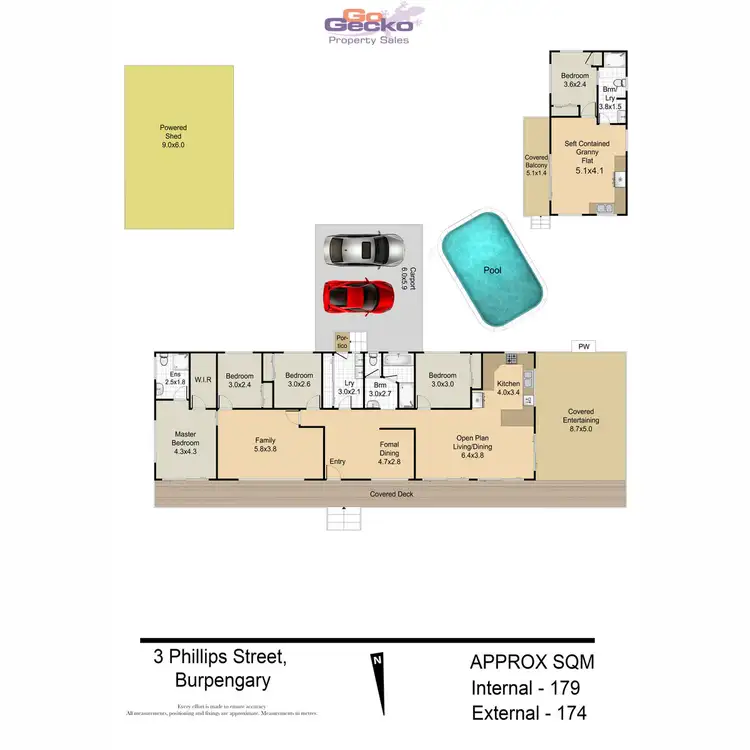 Floorplan of Homely house listing, 3-5 Phillips Street, Burpengary QLD 4505