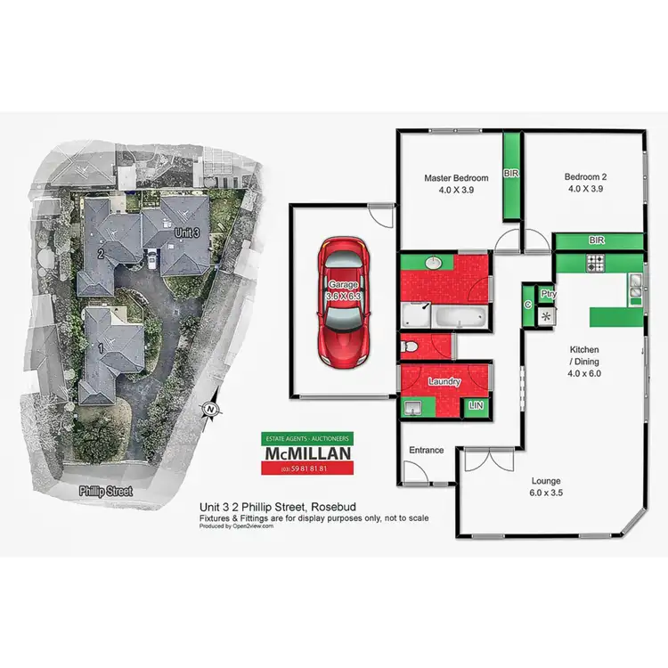 Floorplan of Homely unit listing, 3/2 Phillip Street, Rosebud VIC 3939