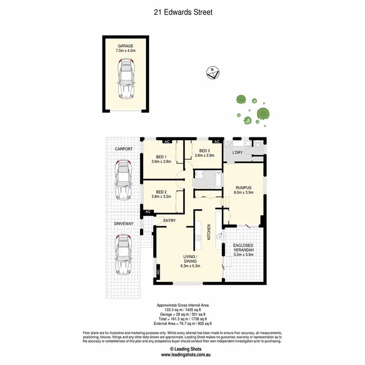 Floorplan of Homely house listing, 21 Edwards Street, Eastern Heights QLD 4305