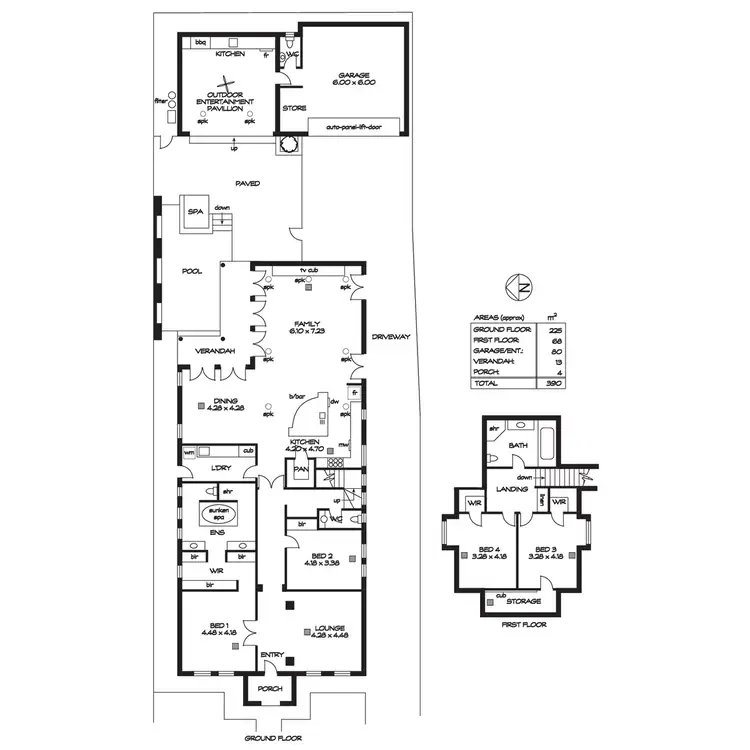Floorplan of Homely house listing, 66 Allinga Avenue, Glenside SA 5065