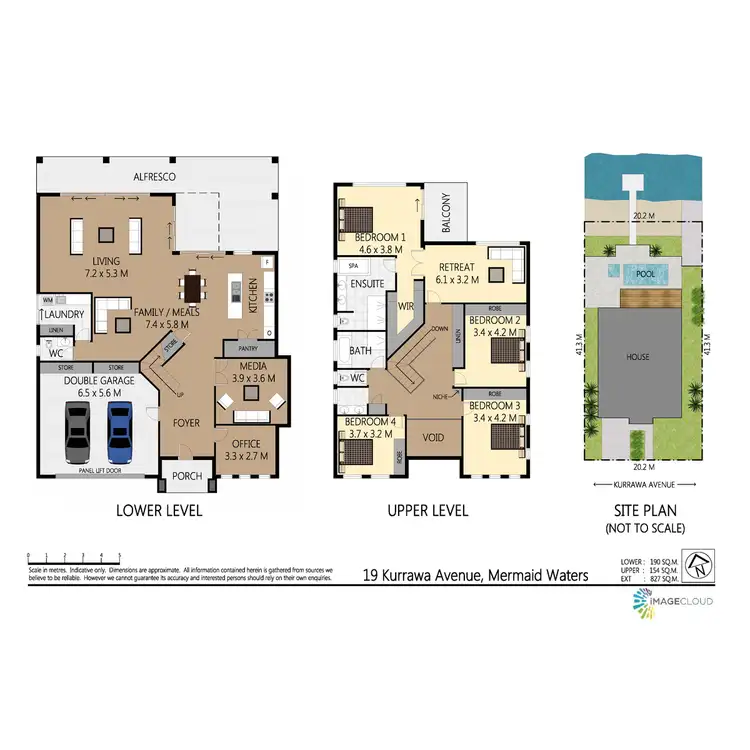 Floorplan of Homely house listing, 19 Kurrawa Avenue, Mermaid Waters QLD 4218
