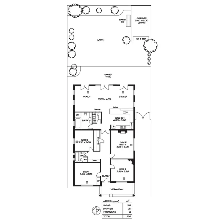 Floorplan of Homely house listing, 1 Mayfair Street, Maylands SA 5069