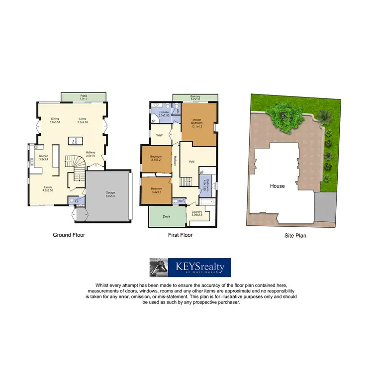 Floorplan of Homely villa listing, 1/44 Woodroffe Avenue, Main Beach QLD 4217