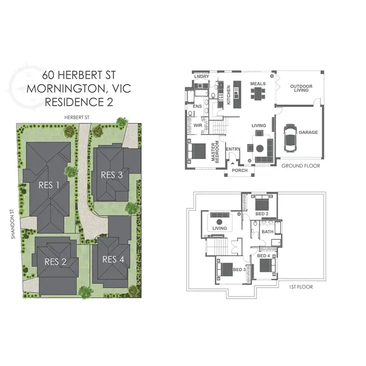 Floorplan of Homely house listing, 2/60 Herbert Street, Mornington VIC 3931
