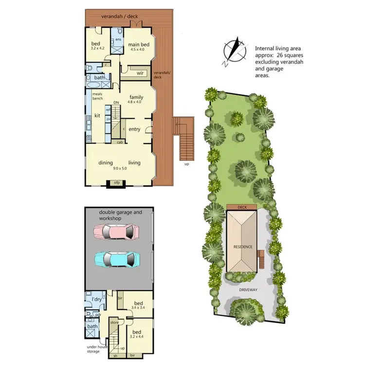 Floorplan of Homely house listing, 52 Stanley Crescent, Mount Martha VIC 3934