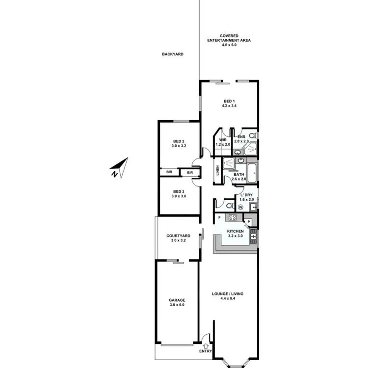 Floorplan of Homely house listing, 25 Cedar Street, Cannon Hill QLD 4170