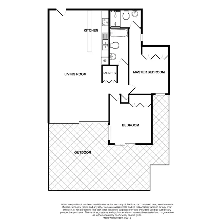 Floorplan of Homely unit listing, 4/621 Newnham Road, Upper Mount Gravatt QLD 4122