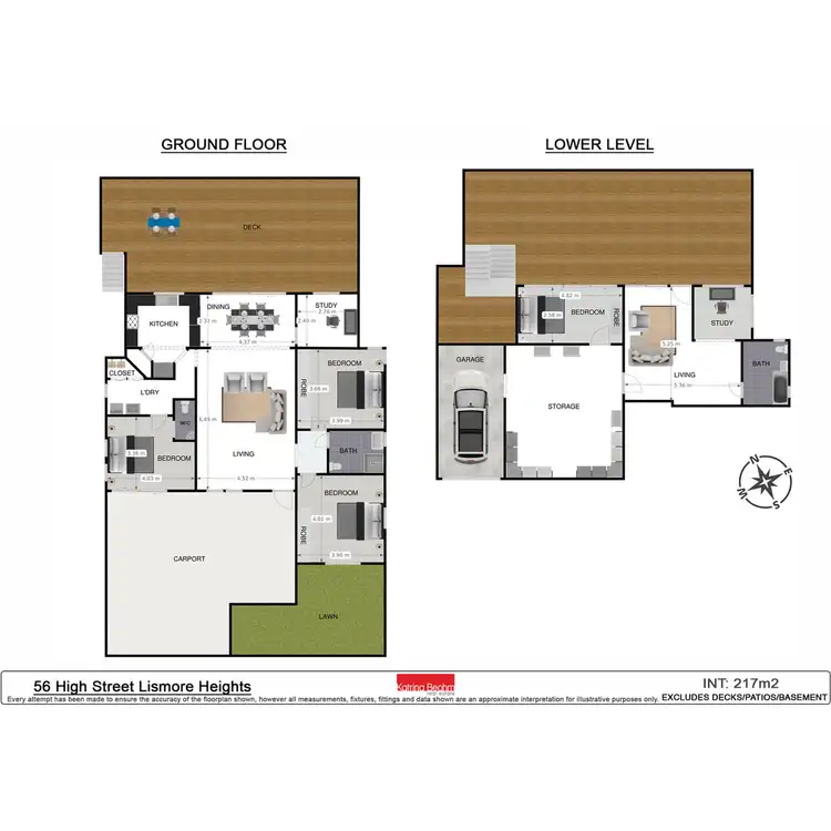 Floorplan of Homely house listing, 56 High Street, Lismore Heights NSW 2480